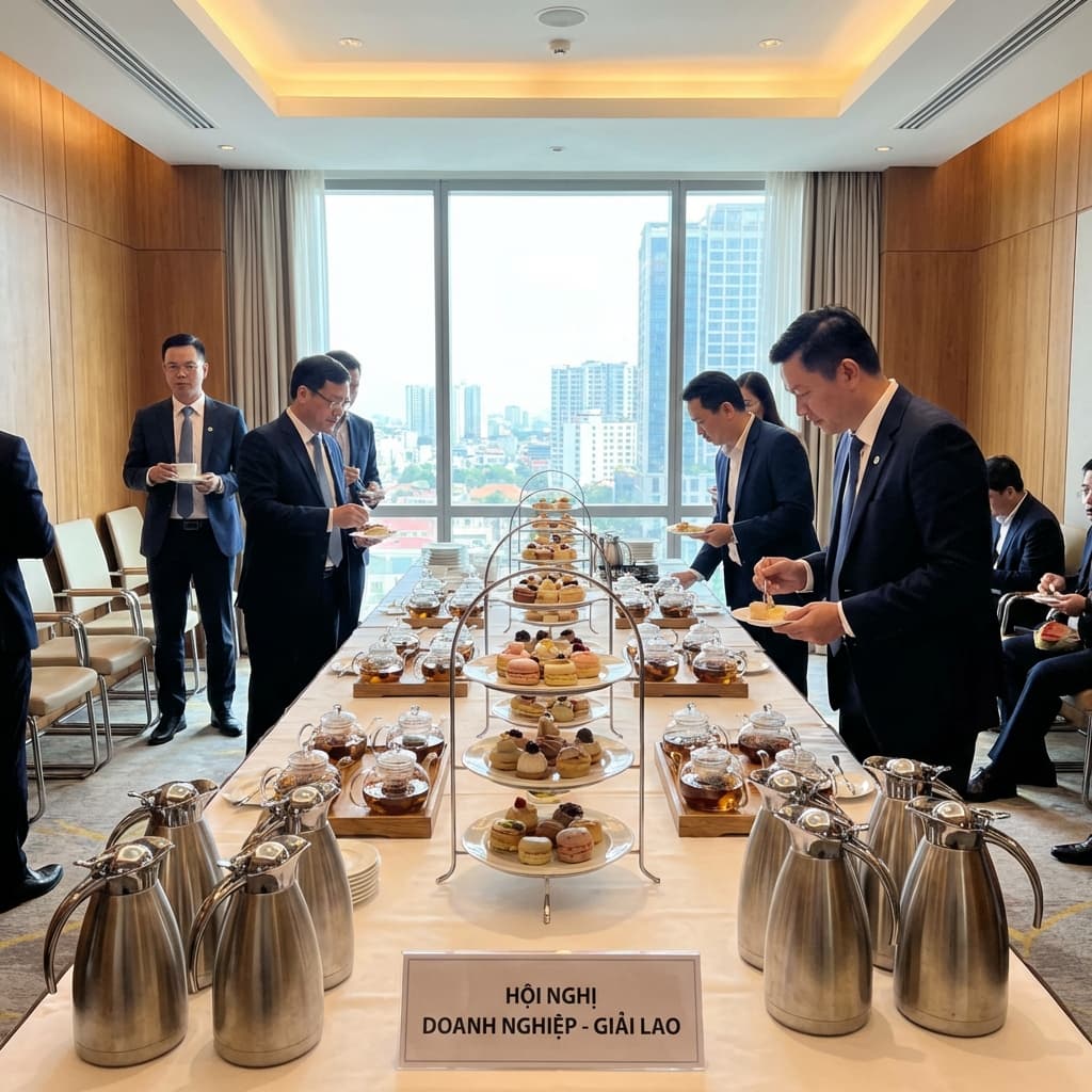 Dịch Vụ Tea Break Chuyên Nghiệp Cho Hội Nghị, Hội Thảo & Workshop